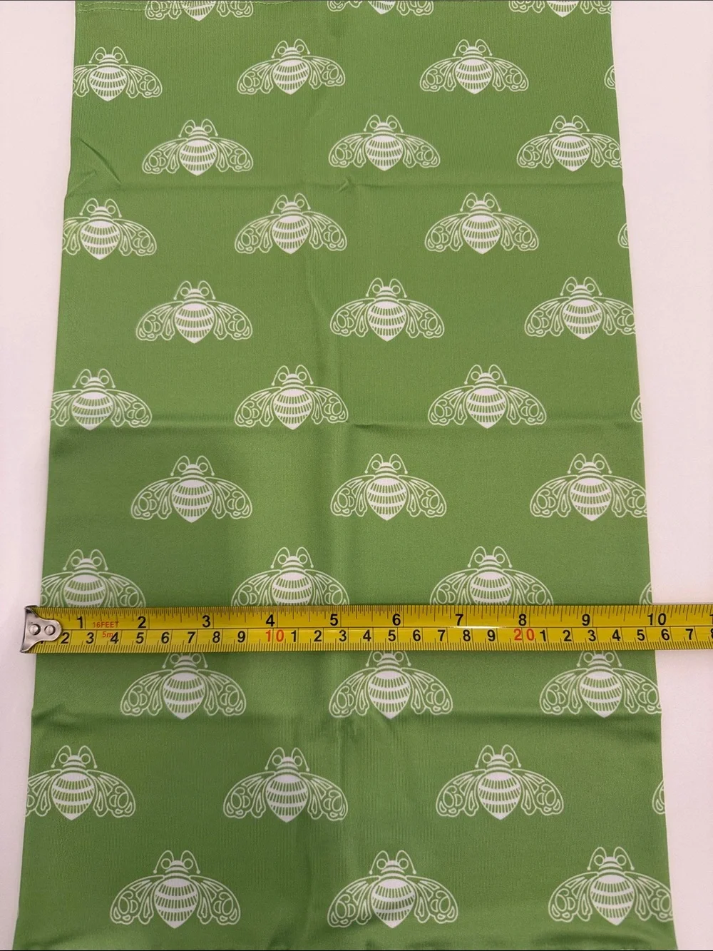Patron Tequila / Bee Green Neck Gaiter, New, 10” x 17 & 1/2”
